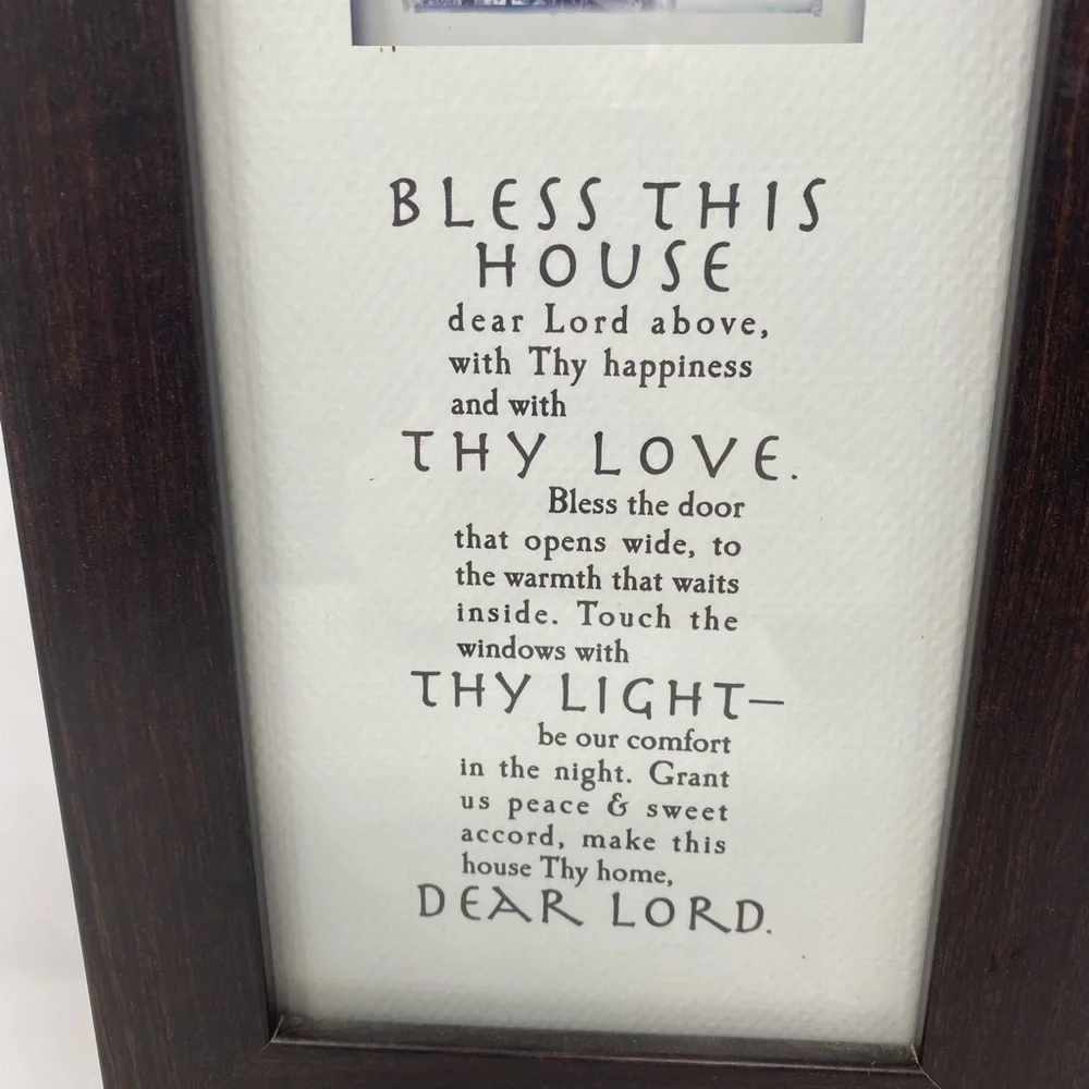 Brown Framed Inspirational Wall Art